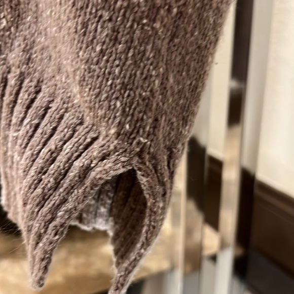 NWOT, “Natural Reflections” XXL Sweater.  Color - Tan - Picture 4 of 6